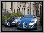 Czarny, Zamek, Niebieski, Bugatti Veyron